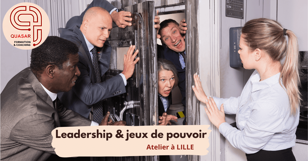 Illustration atelier Leadership & jeux de pouvoir | Quasar Lille