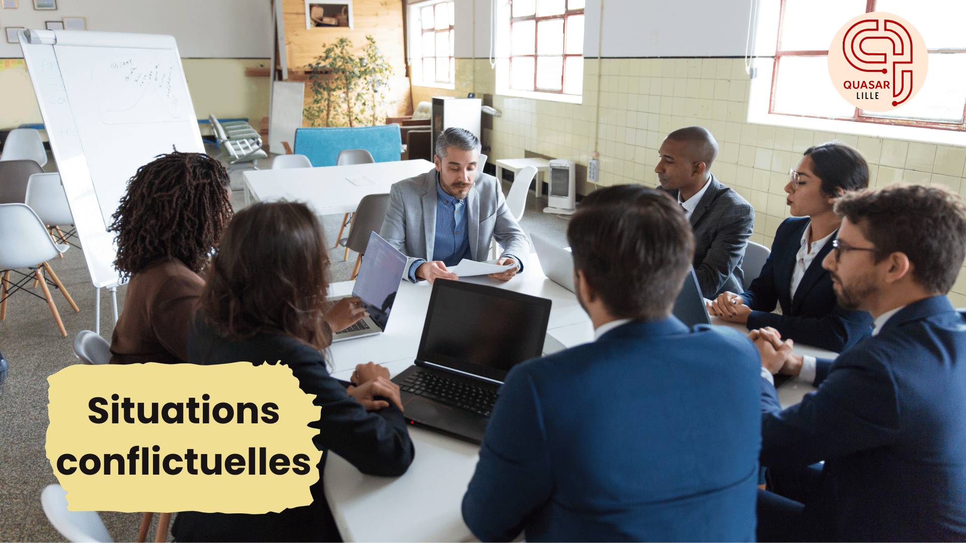 Visuel atelier Situations conflictuelles - Tenir le cadre sans perdre le lien
