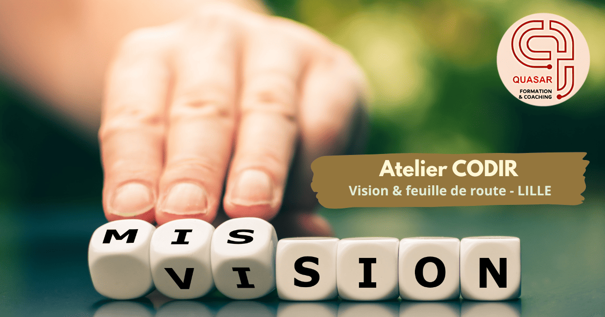 Illustration atelier vision et feuille de route | CODIR